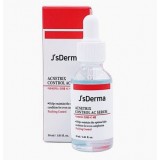 Сыворотка с цинком для проблемной кожи Js DERMA Anti Ac Serum Acnetrix Niacinamide 8% Zn-PCA 1% 30 мл